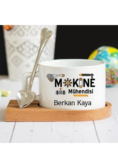 Makine Mühendisi Lüks Fincan Seti