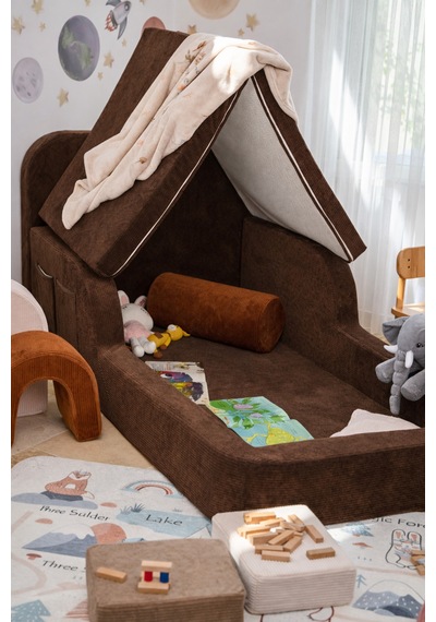 Funbed Yeni Nesil Montessori Çocuk Yatağı & Oyun Alanı Yıkanabilir Sıvı Geçirmez Kahverengi - 836527200 Funbed Yeni Nesil Montessori Çocuk Yatağı & Oyun Alanı Yıkanabilir Sıvı Geçirmez Kahverengi - 836527200