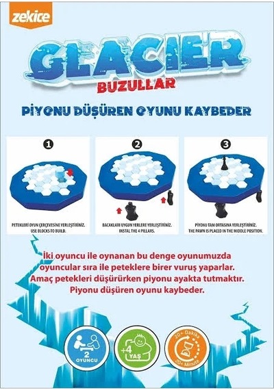 Ers Glacier Buzullar Oyunu Çok Renkli
