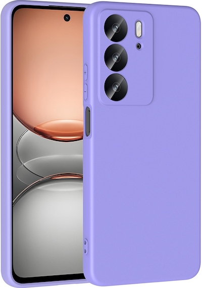 Realme C75 Kılıf Zore Mara Lansman Kapak Lila