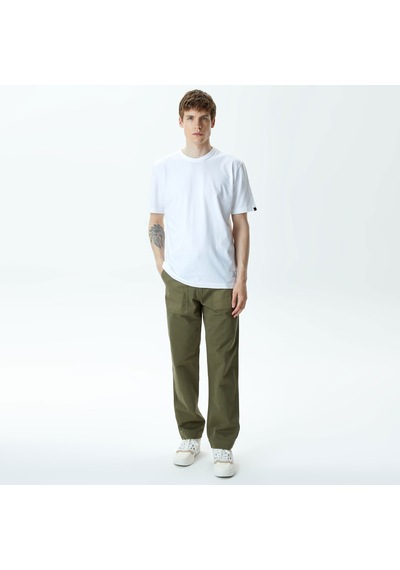 Alpha Industrıes Alpha Industries Alpha Ma-1 Unisex Beyaz T-shirt