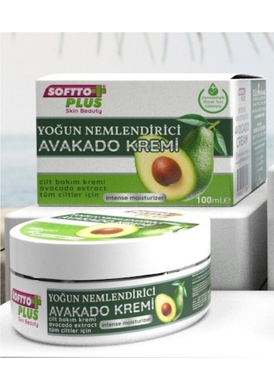Softto Plus Avakado Nemlendirici Krem 100 ML