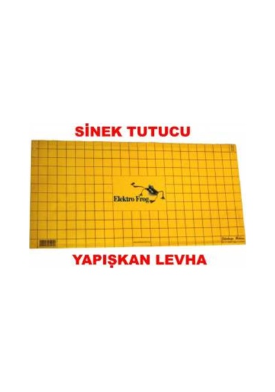 50Adet Sinek Bantı 60X30Cm Tutucu Çekici Yakalayıcı Levha Öldürüc