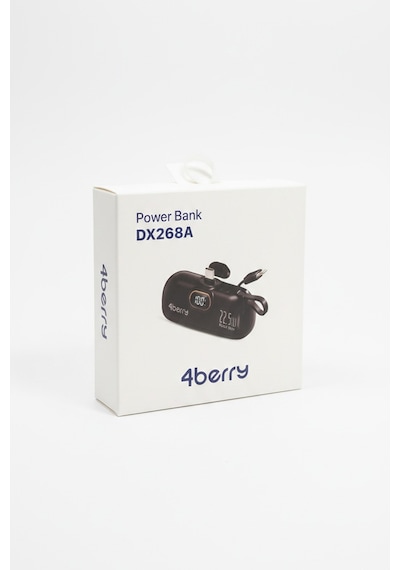 Dx269s 5000 Mah Powerbank 22.5w Type-c Hızlı Şarj Mini Taşınabilir Şarj Cihazı Kompakt & Güçlü Siyah