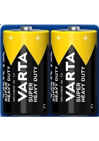 Varta Super Heavy Duty - Orta Pil 2li Paket