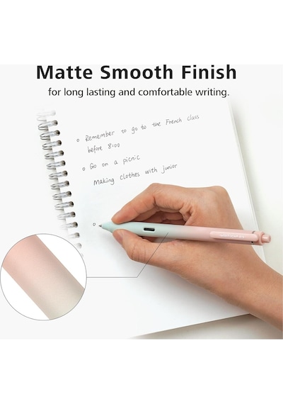 0.7 Mm Mavi Jel Mürekkepli Pastel Renk Gövde Amerika Üretim Yüksek Kalite Iade Garantili Writech Diğer