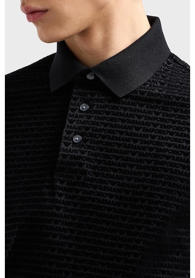 Emporio Armani Erkek Polo Yaka T Shirt Em001283 Af10017 Fc159 Siyah Siyah