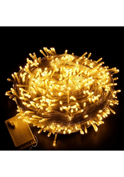 50 Metre Gün Işığı İp Led 220v Prize Takılabilir Süsleme Ledi Prinç Led Yılbaşı Dekorasyon Ledi Gün Işığı