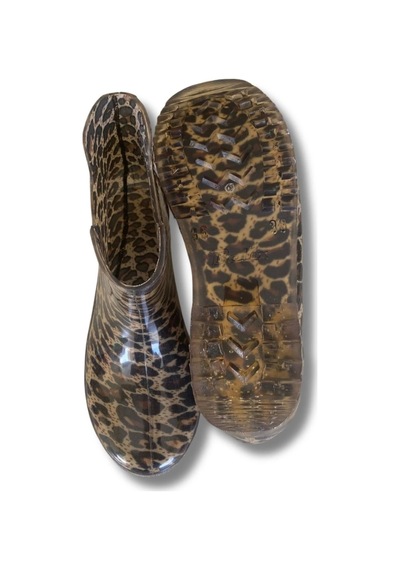 Potin Kadın Yağmur Botu 36-40 Leopar Leopar