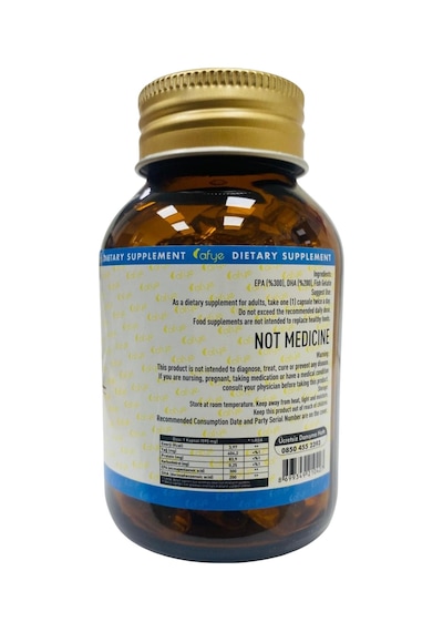 Afye Omega-3 Balık Jelatin 60 Kapsül