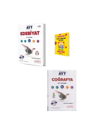 Limit Ayt Edebiyat Ve Coğrafya El Kitabı + Planlama Defteri