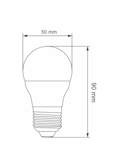 Led Ampul E27 220V Beyaz 5W 6500K Wondeks