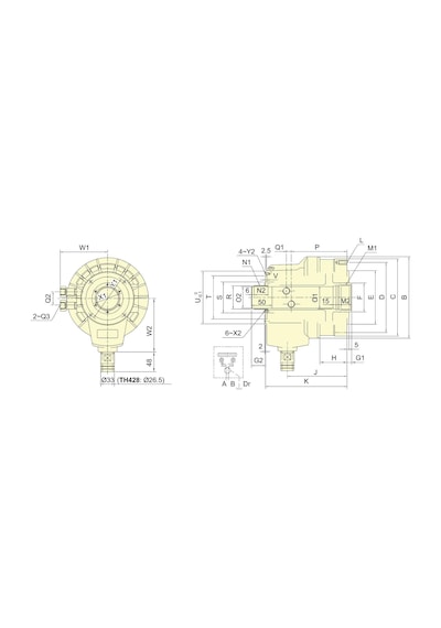 Fett Th-1291 Autogrip Açık Merkezli Hidrolik Silindir