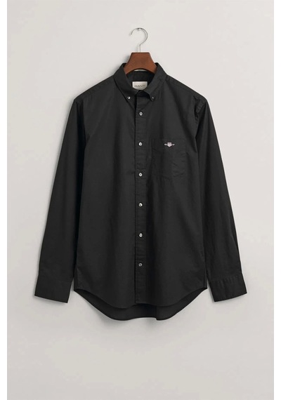 Gant Erkek Siyah Regular Fit Gömlek Siyah