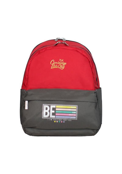 Be Happy Ön Cepli Unisex Çocuk Anaokulu Çantası Kırmızı