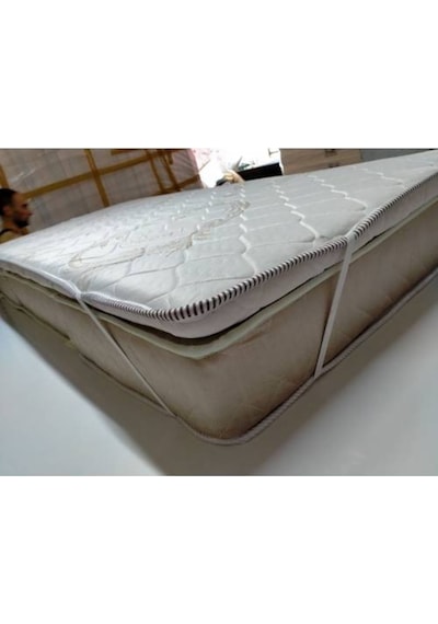 Hugoyimalat Hugoy 120X200 Bambu Yatak Pedi Kuştüyü Sünger Yatak Şilte 120*200
