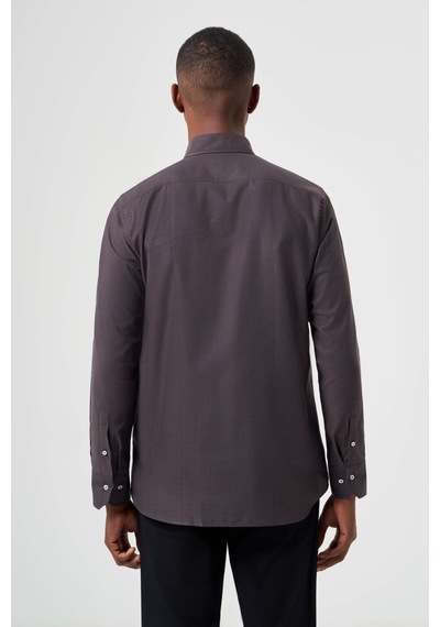 Bisse Erkek Regular Fit Spor Gömlek K.kahve Gm23k232058 D12 Kahverengi