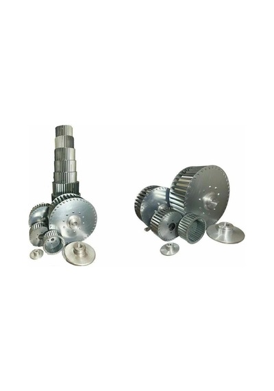 Çap 250 Boy 90 Delik 19 Mm Sol Yön Radyal Fan Pervanesi