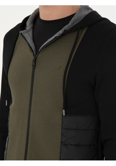 Cacharel Siyah Regular Fit Triko Hırka