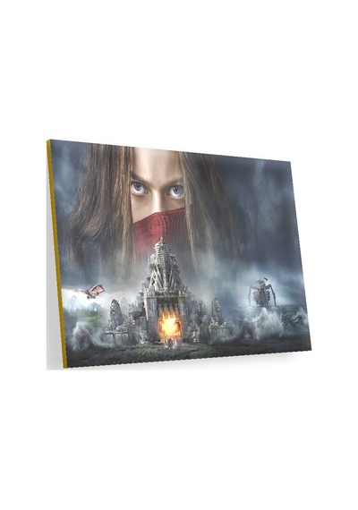Cakasepetim Mortal Engines Sahneleri Görseli Ahşap Mdf Tablo