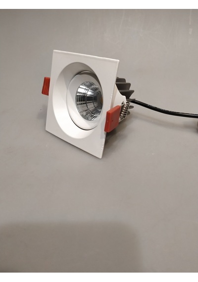 7W Günışığı Kare Hareketli Led Spot