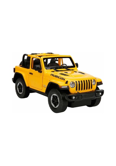 Rastar 1:14 Jeep Wrangler Rubicon Uzaktan Kumandalı Araba - Sarı Standart Sarı
