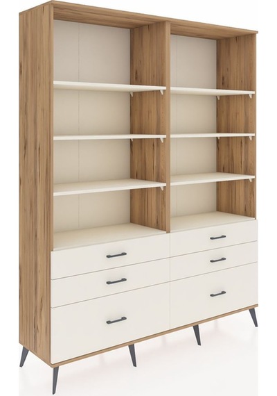 Hyperion Gardrop 8 Raflı 6 Çekmeceli 176x44x221 Çam-aytaşı Aytaşı Hyperion Gardrop 8 Raflı 6 Çekmeceli 176x44x221 Çam-aytaşı Aytaşı