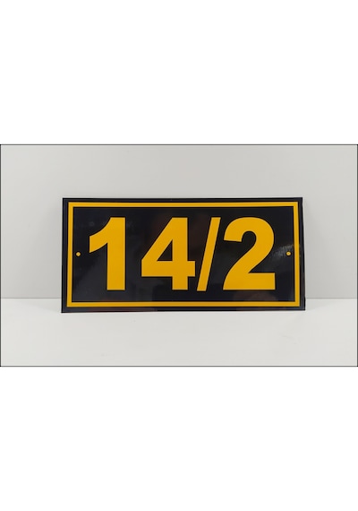 Kapı Numarası 10X20 Cm, Bina, Apartman, Işyeri Numarası (471060158)