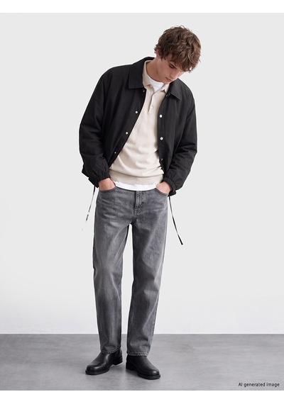 LC Waikiki Lc Waıkıkı Siyah Loose Fit Erkek Ceket