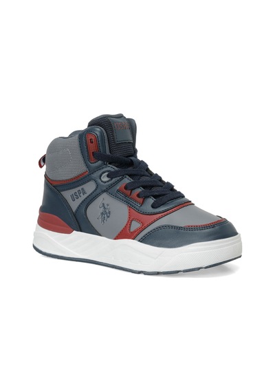 Uspoloassn U.s. Polo Assn. Geoly Jr Lacivert Erkek Çocuk High Sneaker Lacivert-kırmızı Uspoloassn U.s. Polo Assn. Geoly Jr Lacivert Erkek Çocuk High Sneaker Lacivert-kırmızı