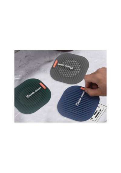 Süzgeçli Lavabo Gider Koruyucu Mat Gri - Pg1504