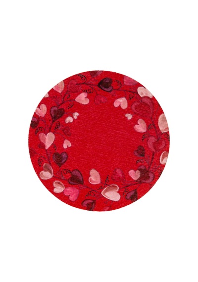 Love Kağıt Bardak Altlığı 10 Cm 12'li Paket Beyaz
