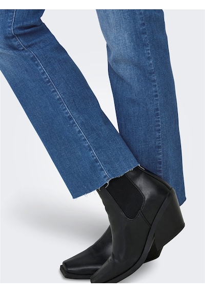 Only Onlann-kenya Mw Cr Ak Fla Dnm Soo618noos Kadın Mavi Denim Pantolon - 15340941 Mavi