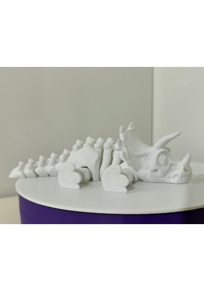 İskelet Dinazor 3d Baskı
