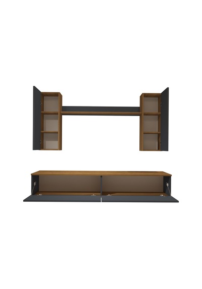 Decoraktiv Eko 7 Mdf Std Tv Ünitesi Tv Sehpası Pera - Antrasit
