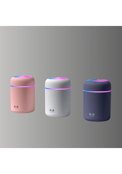 300ml Usb Taşınabilir Hava Nemlendirici Rgb Işıklı Sessiz Buhar Cihazı