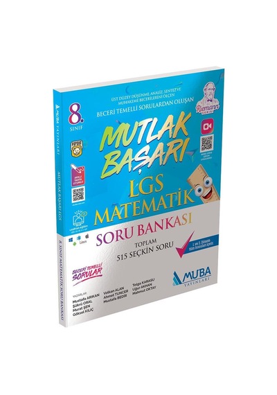 Muba 8. Sınıf LGS Matematik Soru Bankası Muba Yayınları