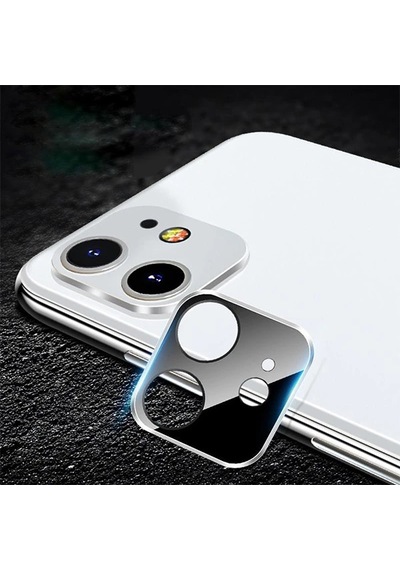 İphone 11 6.1 İnch 3d Metal Kamera Koruyucu Metal Lens