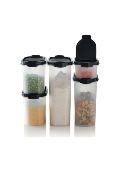 Tupperware Oval Set 5Li Saklama Kabı