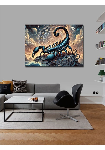 Kanvas Tablo Akrep Burcu Ve Astroloji