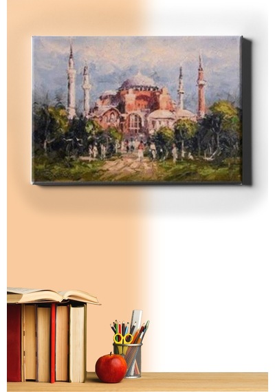 Webstyle Sayılarla Boyama Seti Kasnaklı Ayasofya 40 X 50 Cm