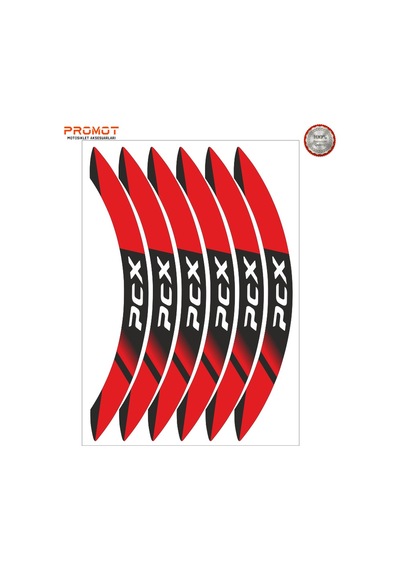 Motosiklet Jant Şeridi Honda Pcx Uyumlu 6 Nötr