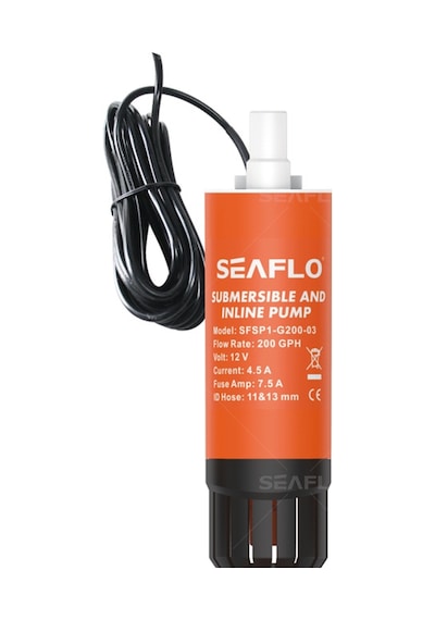 Seaflo Su ve Yakıt Pompası 200gph 12v