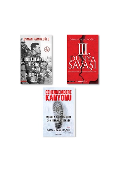 Osman Pamukoğlu Kitap Seti / Unutulanlar Dışında Yeni Bir Şey Yok - 3. Dünya Savaşı - Cehennemdere K