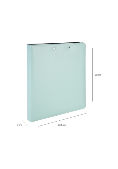 Evrak Sunum Tanıtım Firma Klasörü Sekreterlik A4 150 Yaprak Kapasiteli Ring Binder File Vegan 26,5x32 Cm 508-11