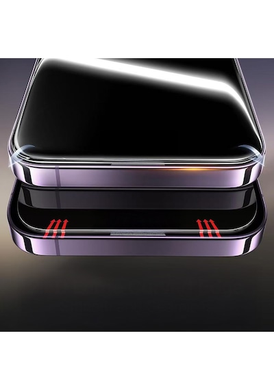 Nourthkiingdom Apple  Uyumlu iPhone 16 Pro Max Zore 3d Mobi Hd Temperli Cam Ekran Koruyucu - Şeffaf
