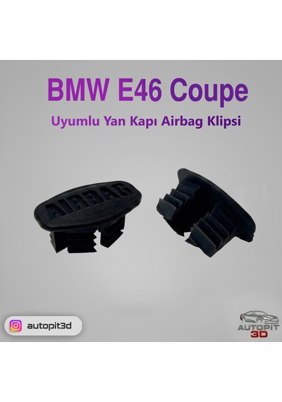Bmw E46 Coupe Yan Kapı Airbag Klipsi Airbag Klipsi
