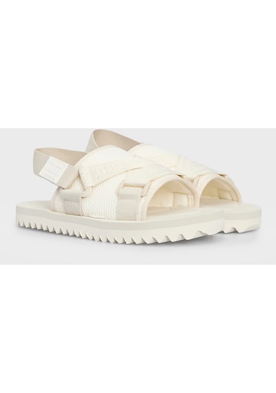 Tommy Jeans Kadın Sandalet En0en02462 Acg Bej