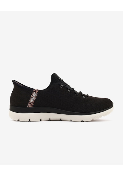 Skechers Summıts Leopard Chıc Kadın Siyah Spor Ayakkabı 150275tk Bkmt Siyah