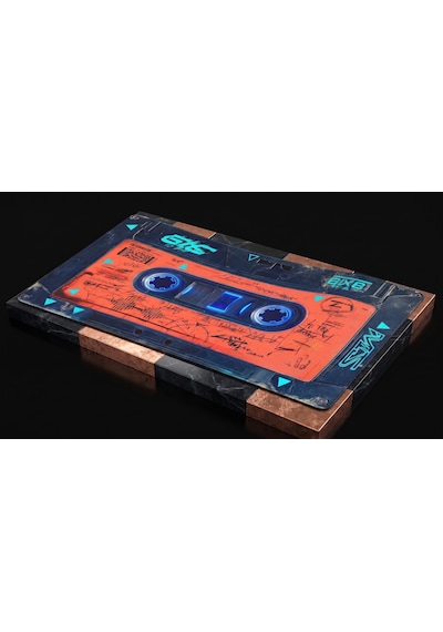 Oryn Cassette / Edition 90x40cm Gaming Mousepad - 3mm Kalınlık Turuncu